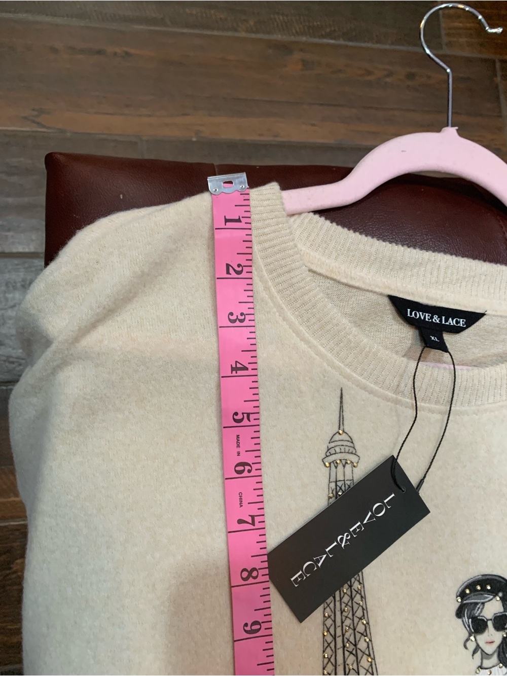 Beige Women's Sweater - Picture 12 of 14